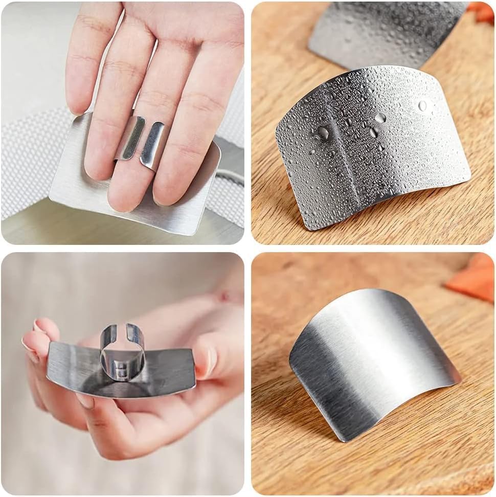 Set de afilador de cuchilllos + anillo anticortes