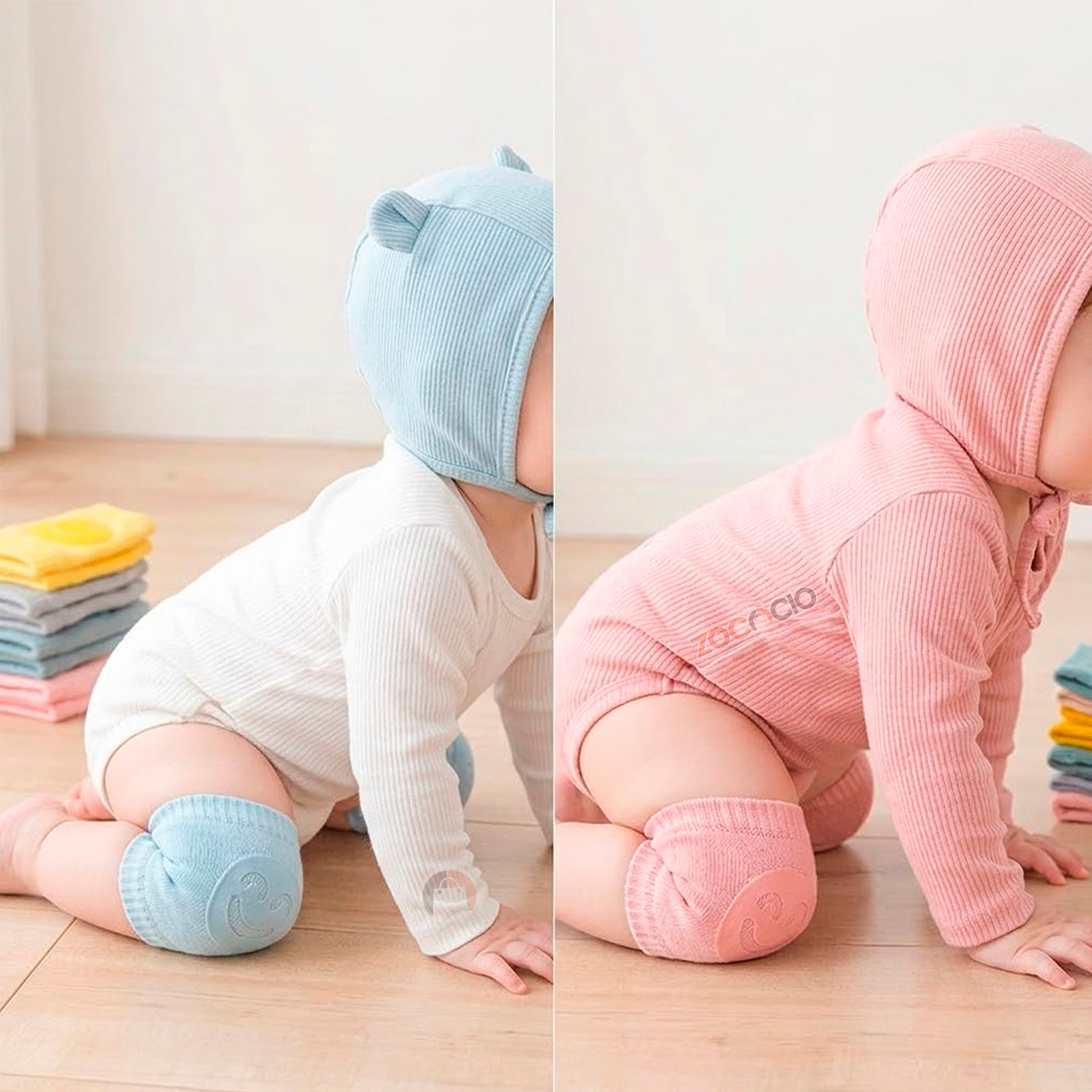 Set de aspirador nasal + rodilleras